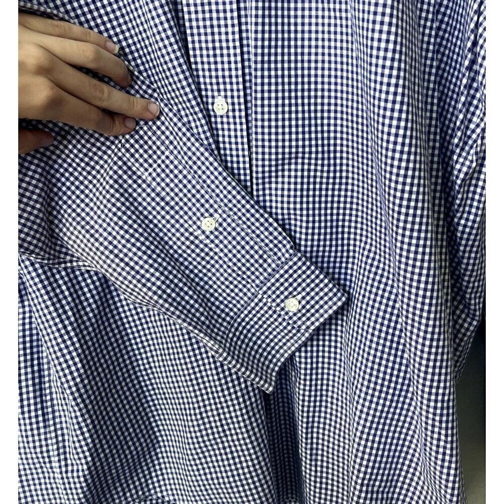 Ralph Lauren Men XL Polo Plaid Blake‎ 100% Cotton Long Sleeve Button Down Shirt - Picture 8 of 8